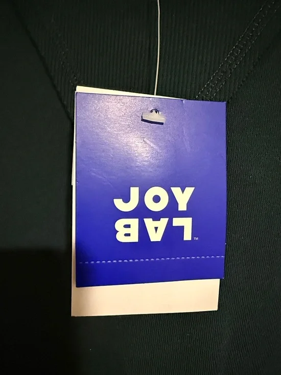 Joy Lab Women's Dark Green Crewneck Sweatshirt - Picture 3 of 8